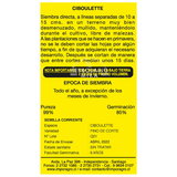 Semillas de cibulette