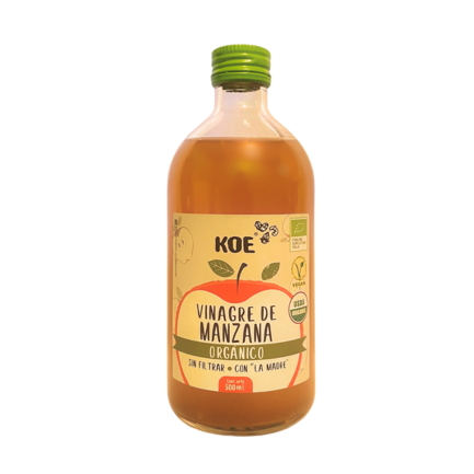 Vinagre de manzana orgánico