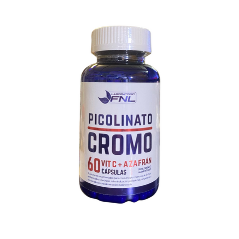 Picolinato de cromo + VIT C  + Azafrán